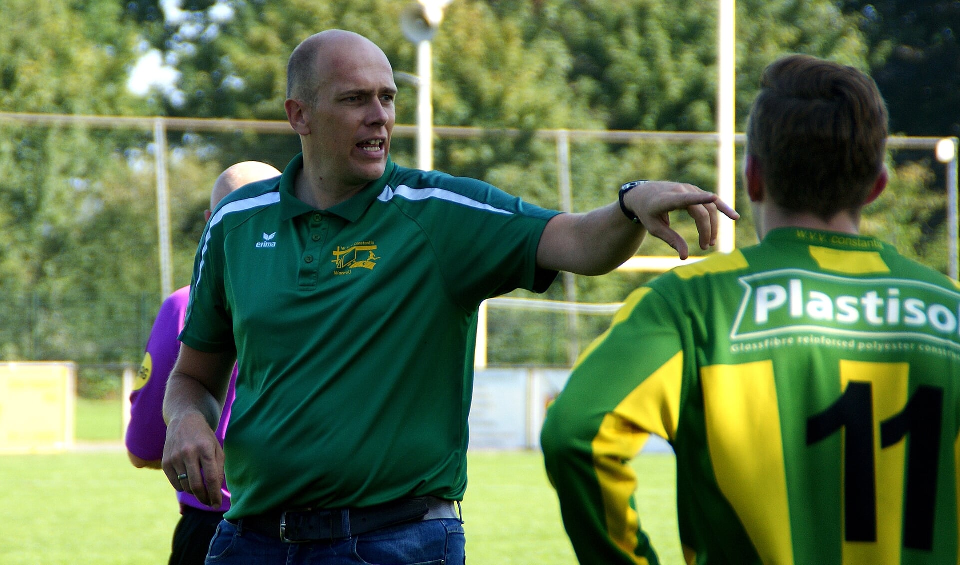 Trainer Gert Jan Reijnen van Constantia.