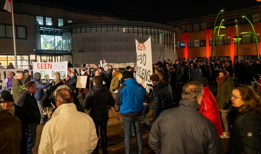 Protest in Heesch.