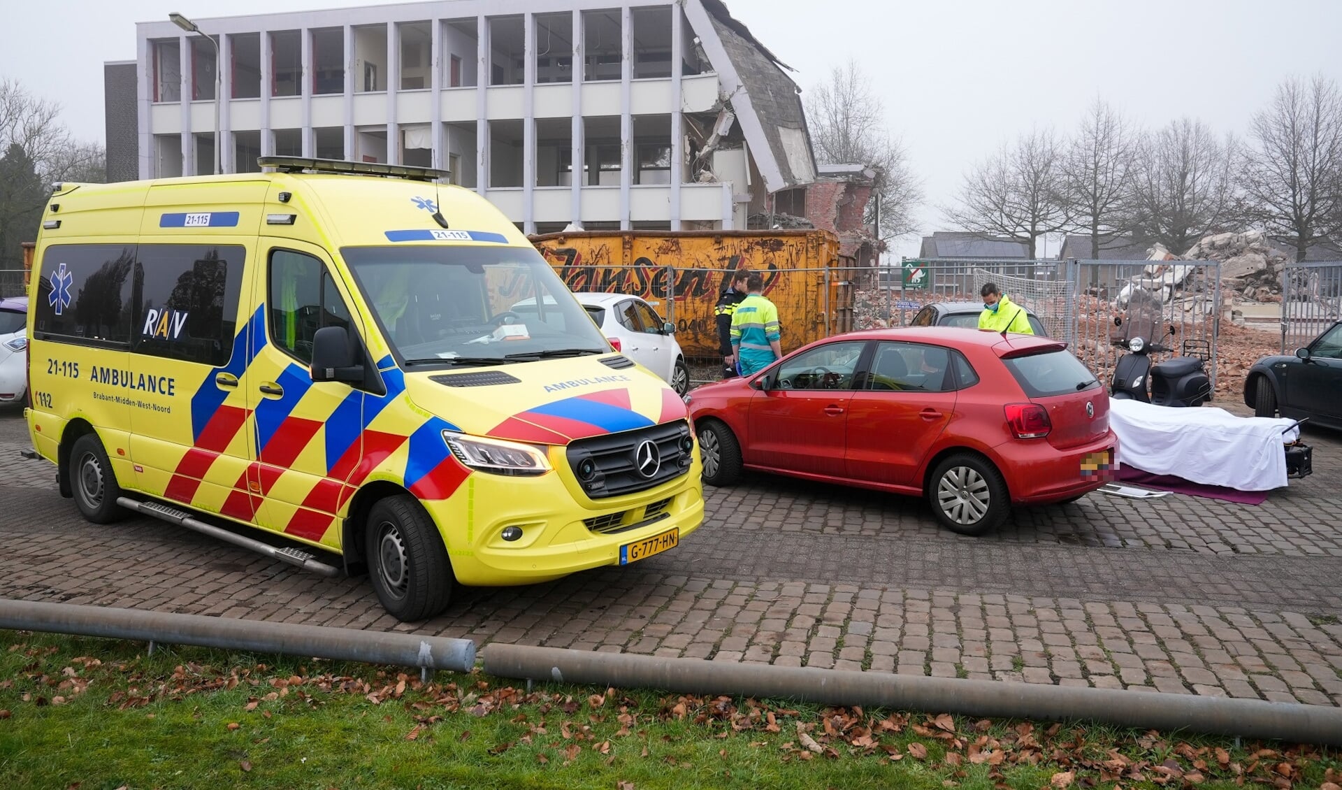 Vrouw gewond bij ongeval op Driek van Erpstraat