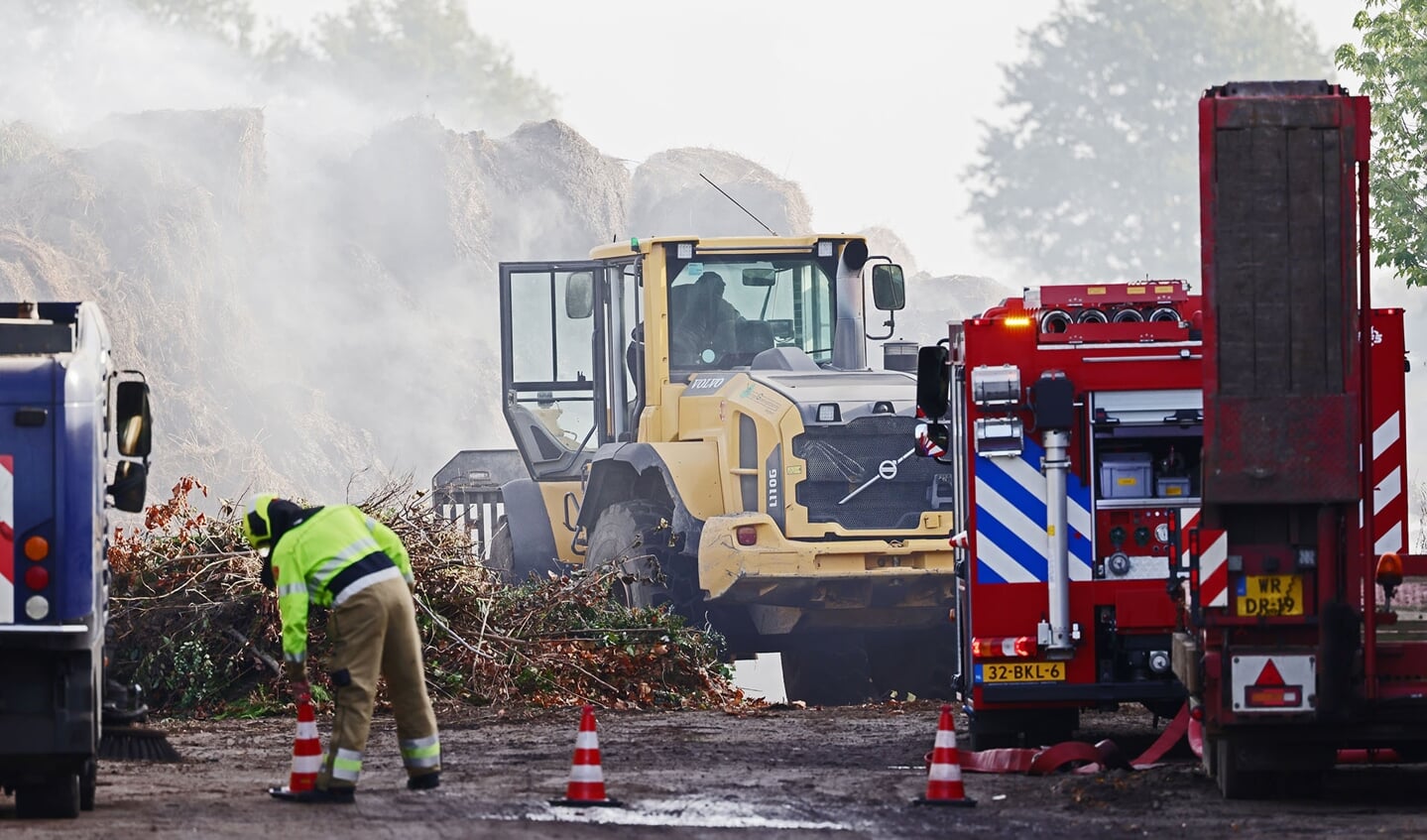 Brand in buitengebied van Berghem