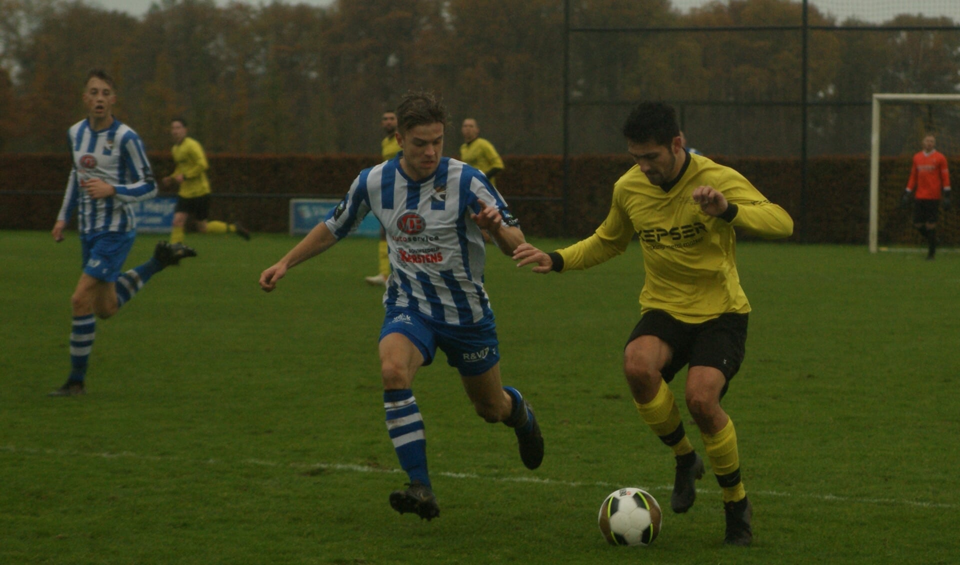 VCA verloor de derby tegen De Zwaluw met 1-2.
