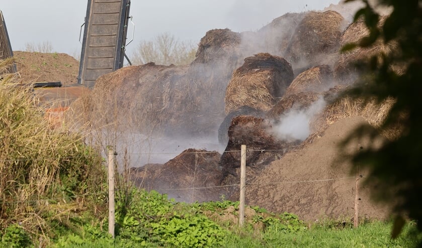 Brand in buitengebied van Berghem