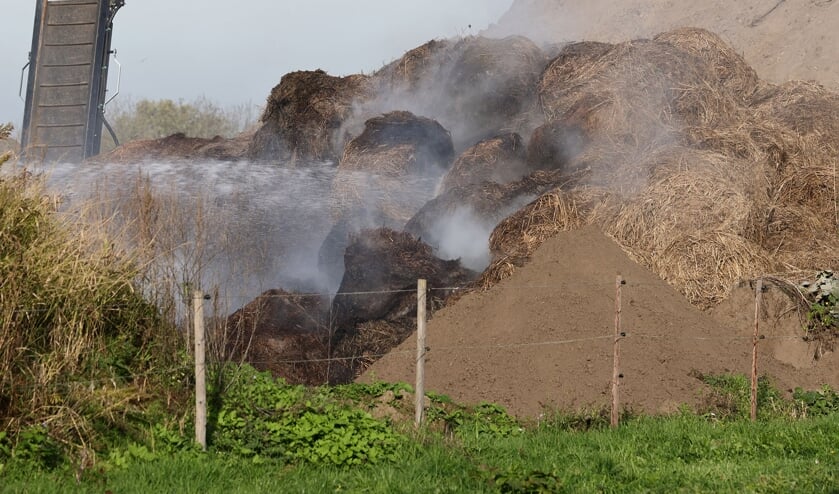 Brand in buitengebied van Berghem