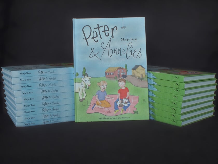 Het boek 'Peter & Annelies'.