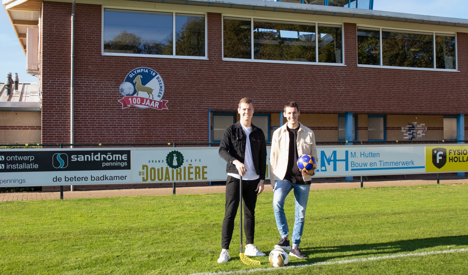 Martijn Boeijen (l) en Ramon Bulkens (r) zijn de mannen achter BSO Sportvi. 