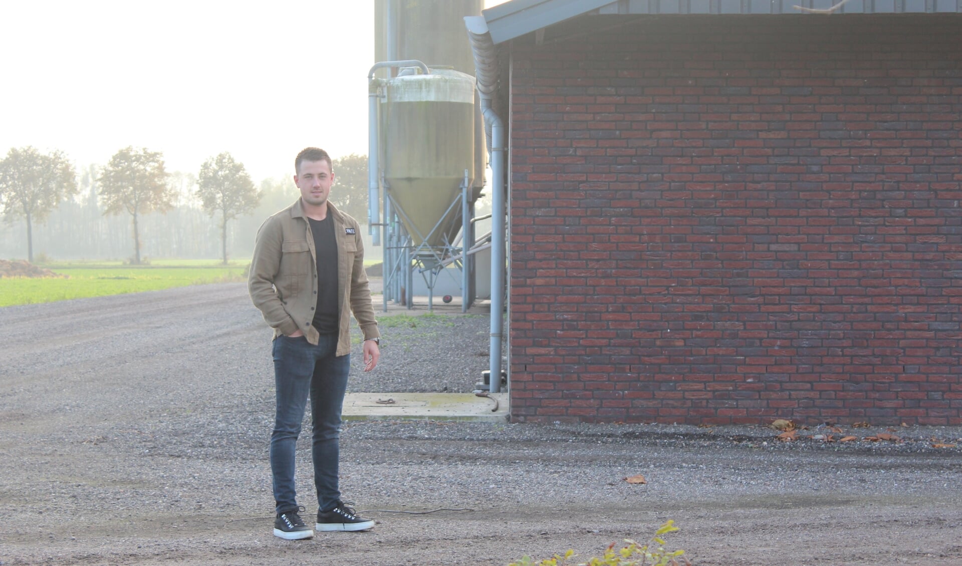 Willem Ardts is varkenshouder en akkerbouwer in Haps.