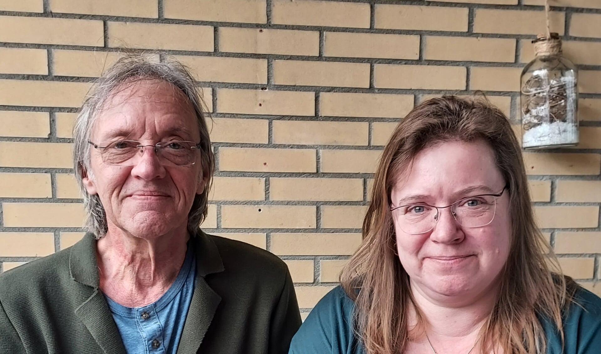 Huib de Jong en Linda Visser hebben elkaar ontmoet bij herstelacademie De Stijl in Den Bosch.