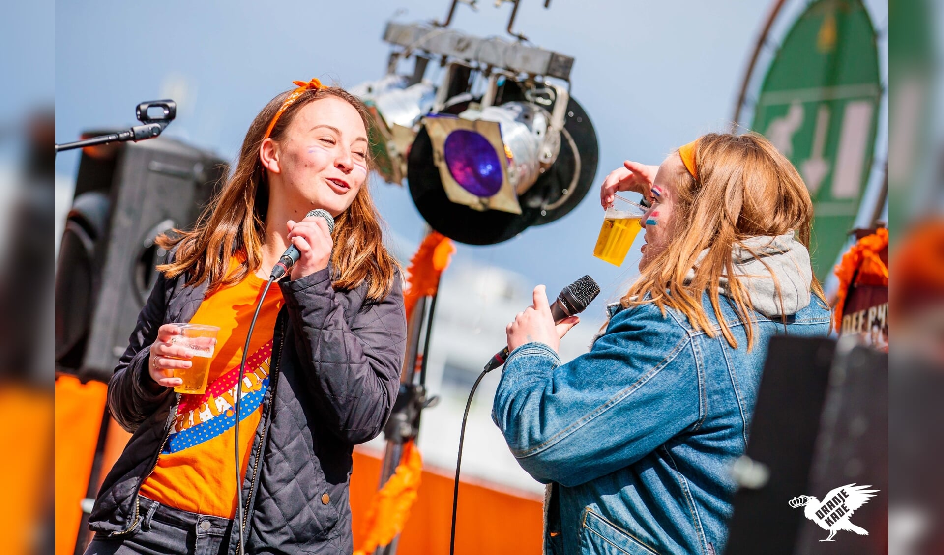 Het evenement 'Oranjekade' aan de Tramkade in Den Bosch wordt dit jaar voor de vierde keer georganiseerd.