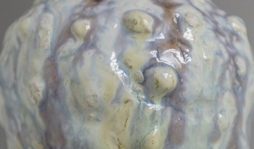 Detail van de Drippy Edition van de Tepelvaas van Natasja Alers.