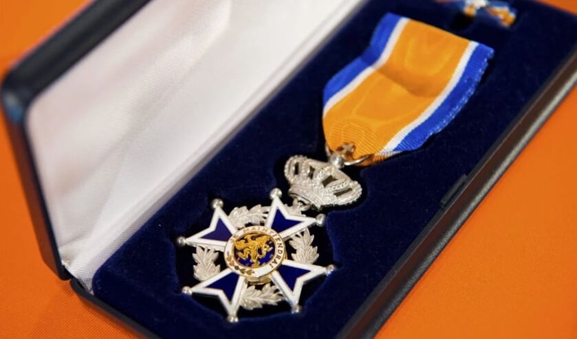 Sjraar Grubben werd Ridder in de Orde van Oranje Nassau.  