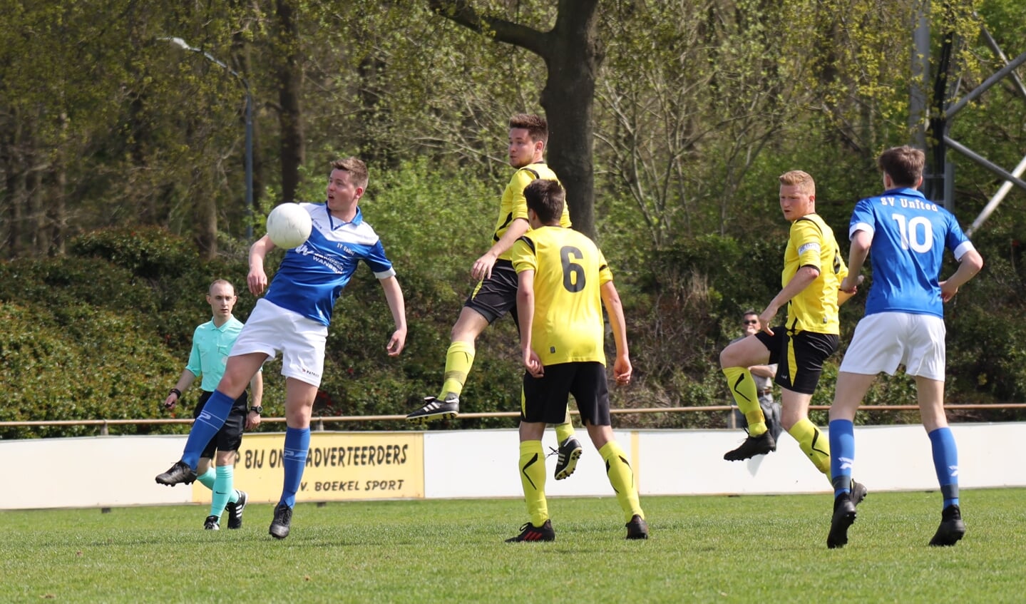 Boekel Sport dwong SV United in de tweede helft op de knieën. 