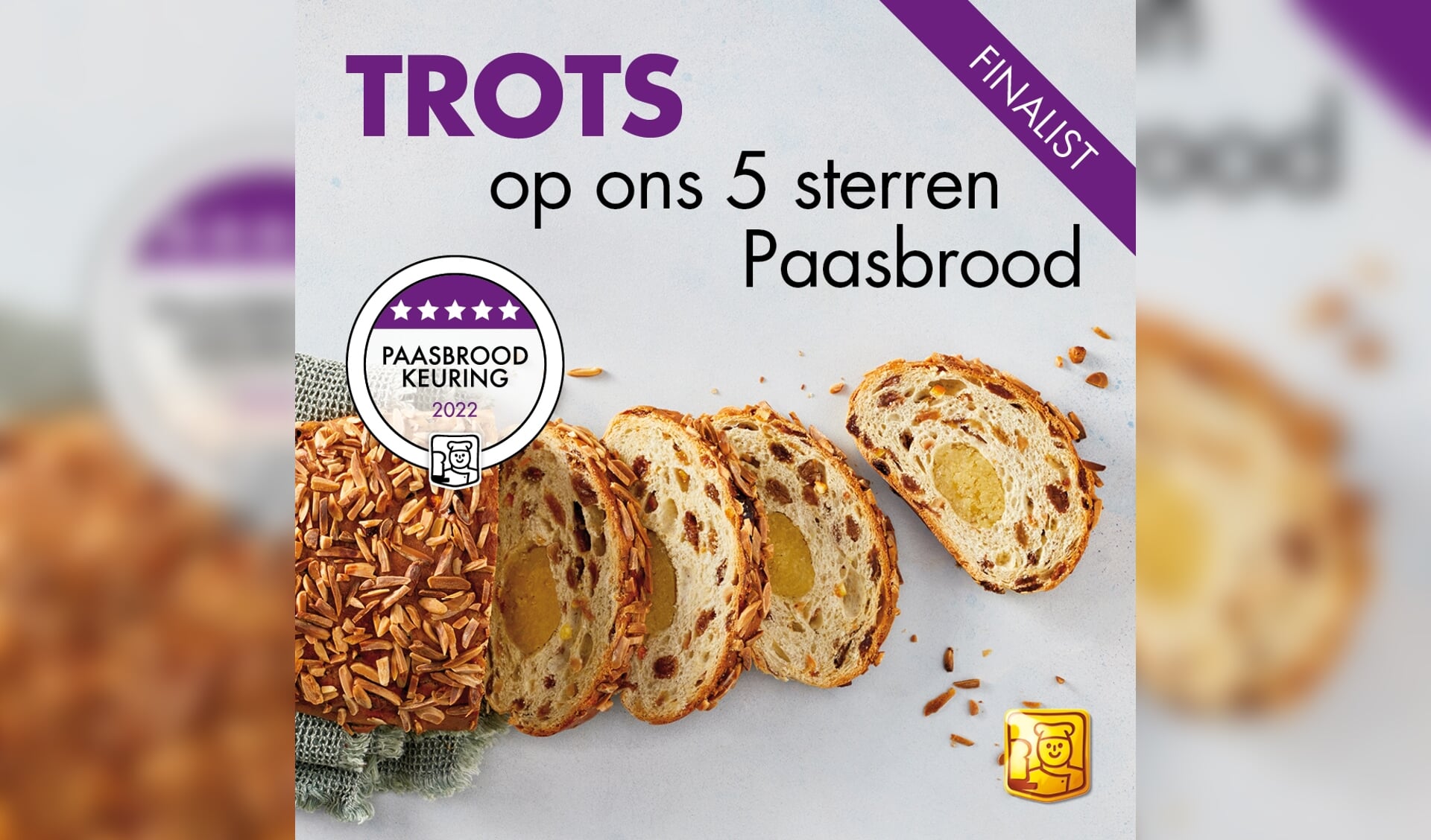Paasbrood van Van Mook, De Echte Bakker.