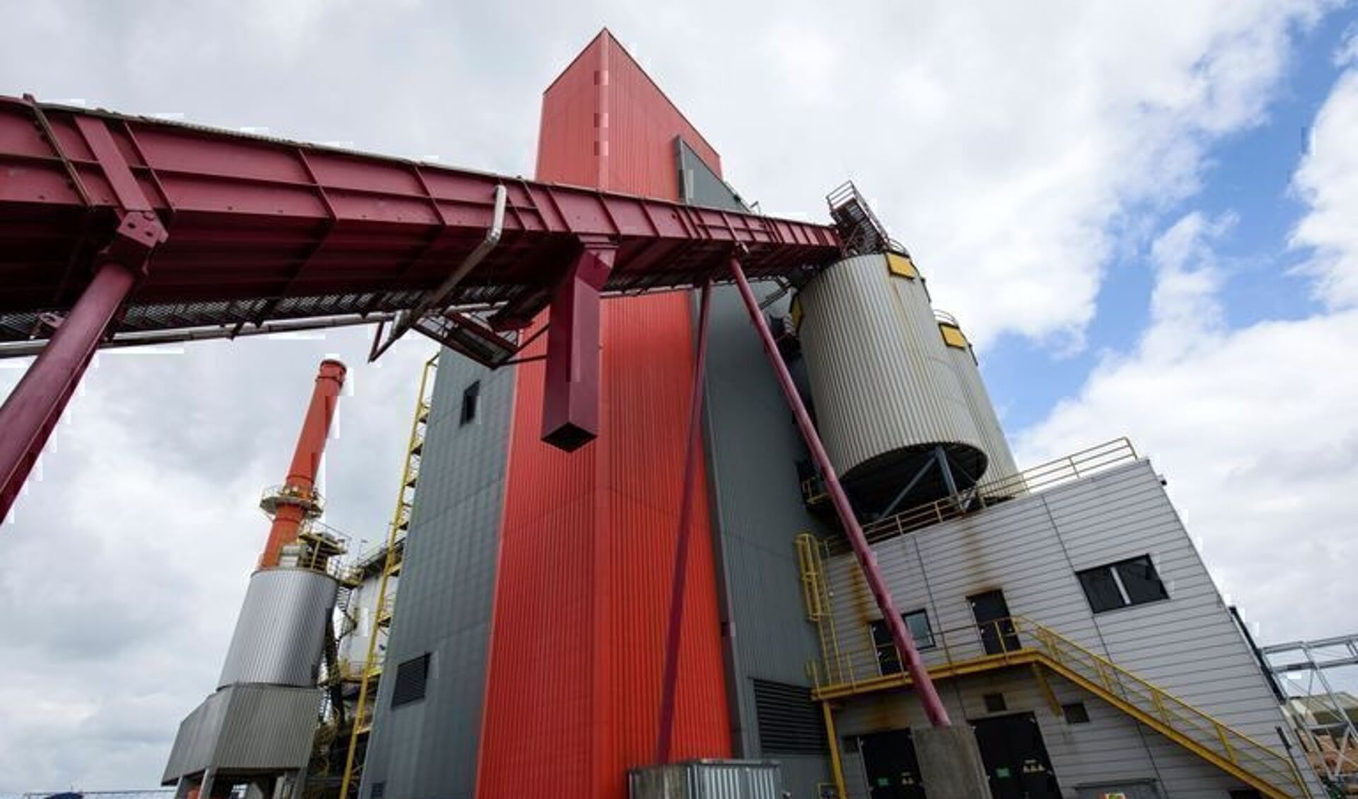 De Biomassacentrale in Katwijk.