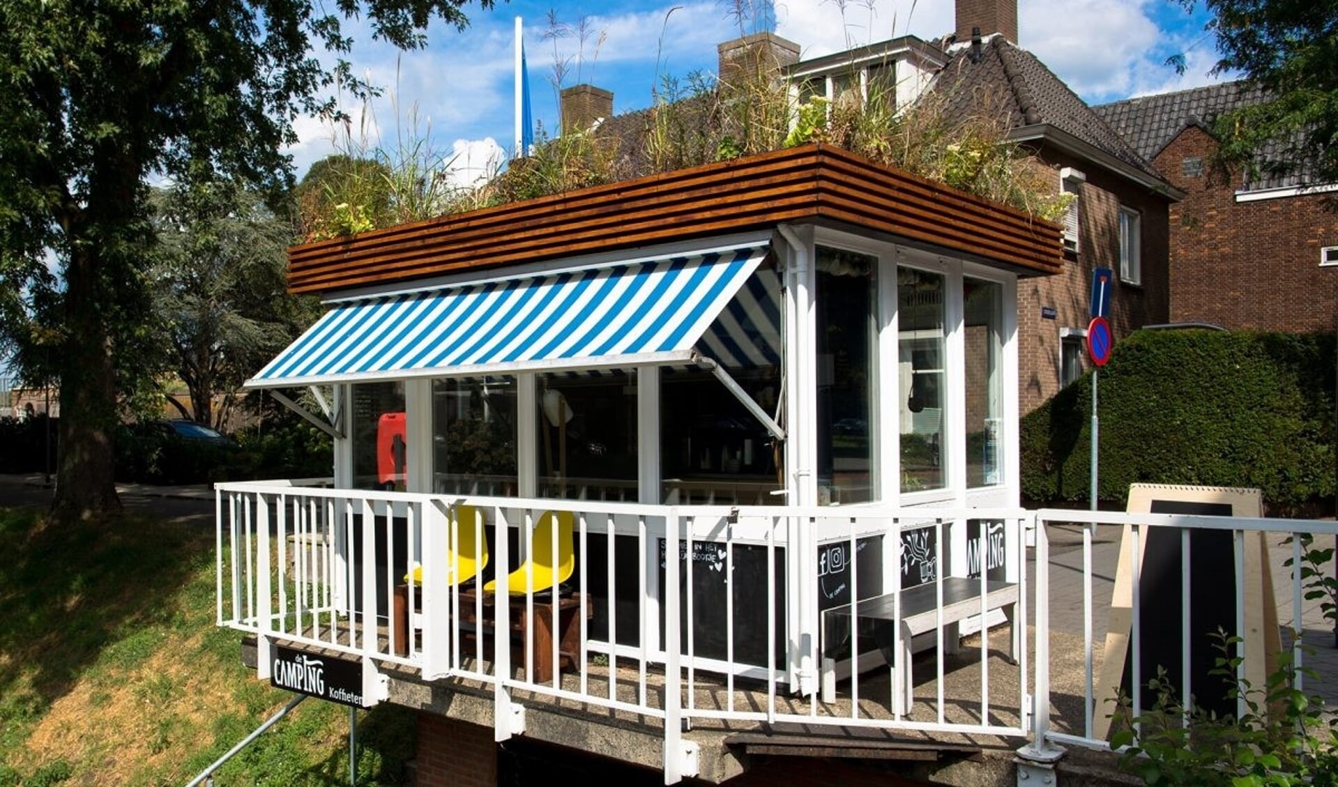 Winnaar in de categorie Klein werd De Camping koffietent, een ontwerp van architectenbureau Annarchi.