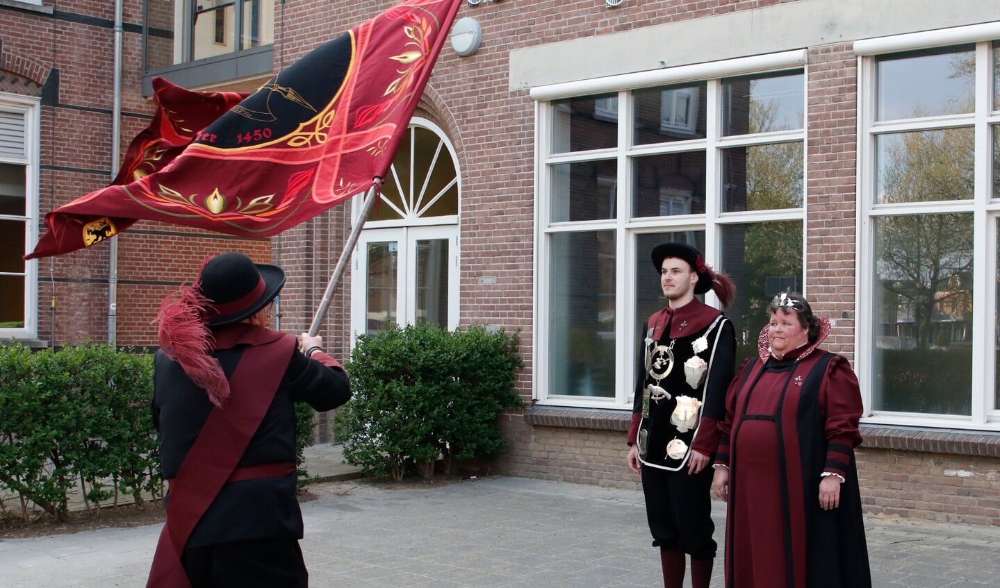 Gert-Jan Verberkt werd opnieuw Koning bij het Heilig Bloedsgilde in Boxmeer.