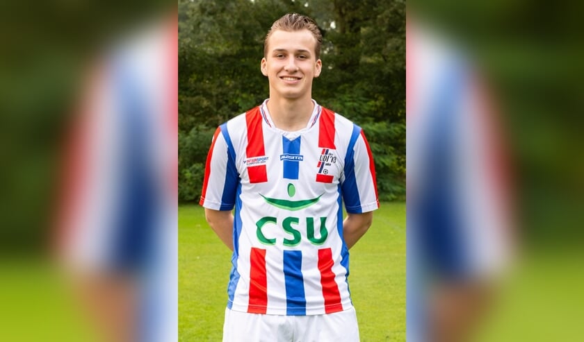 Gijs Toonen maakte beide treffers voor UDI'19 in Nuenen.