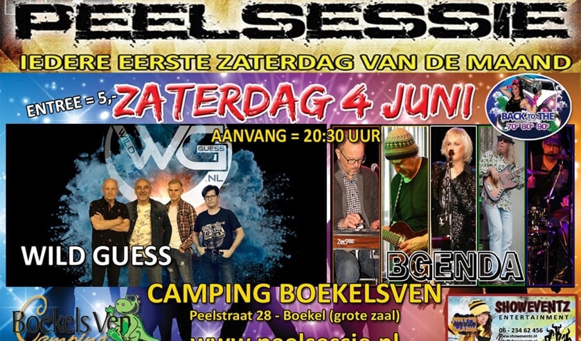 Wild Guess is één van de bands die zaterdag op het podium staan.