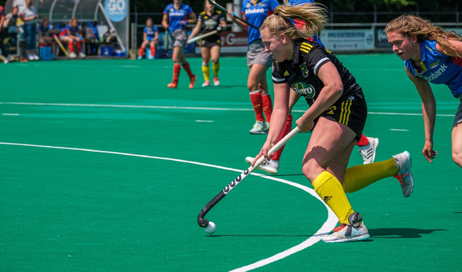 Geen succes in eerste uitwedstrijd voor Geel-Zwart Dames 1.