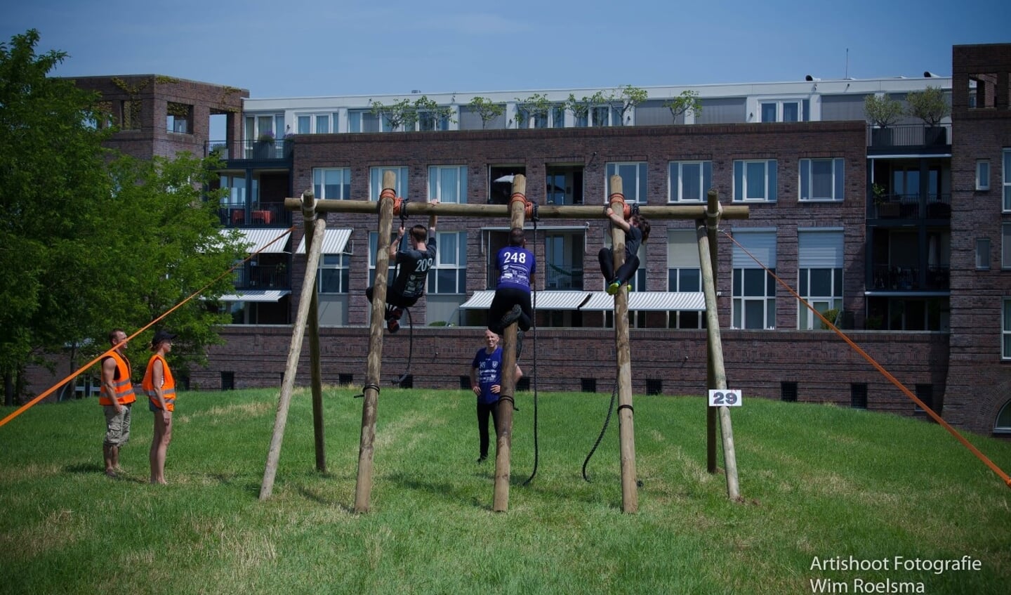 Vierde editie U-Battle Run in het Engelerpark in Den Bosch.