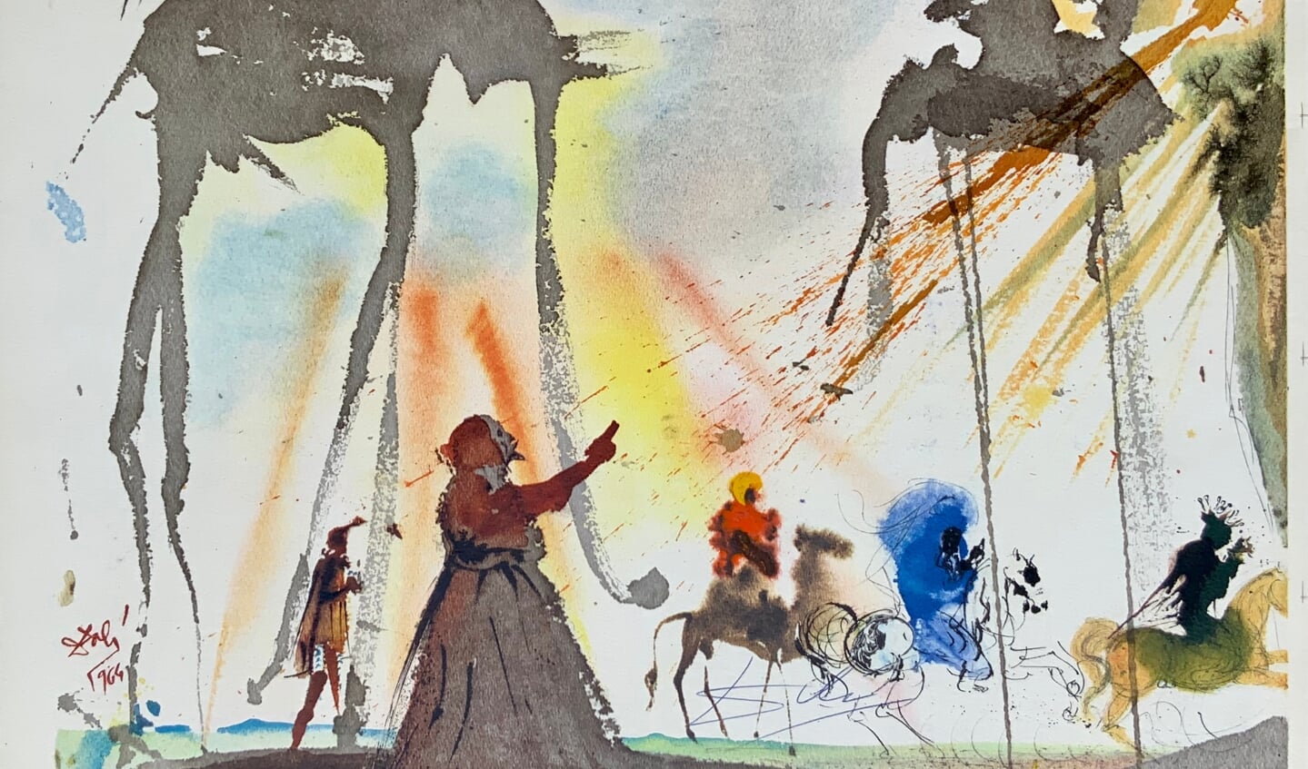 De Wijzen uit het Oosten van Dalí. Meer info: www.museumkrona.nl.