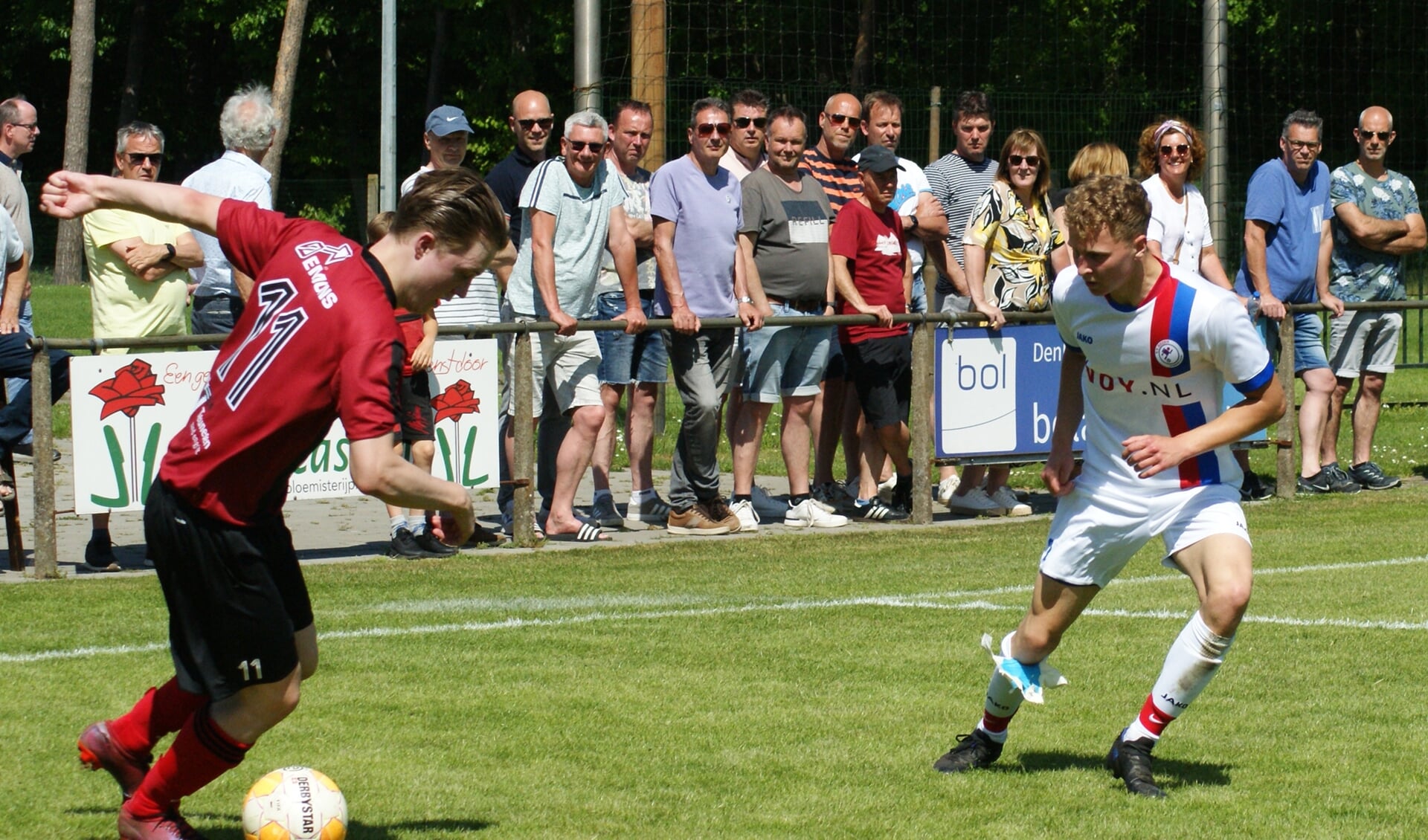 Heijen won terecht van SV Milsbeek en mag nog hopen op de nacompetitie.