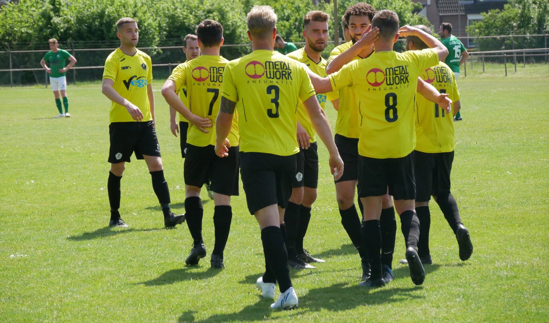 Spelers van Margriet. (Foto: Leon Voskamp)