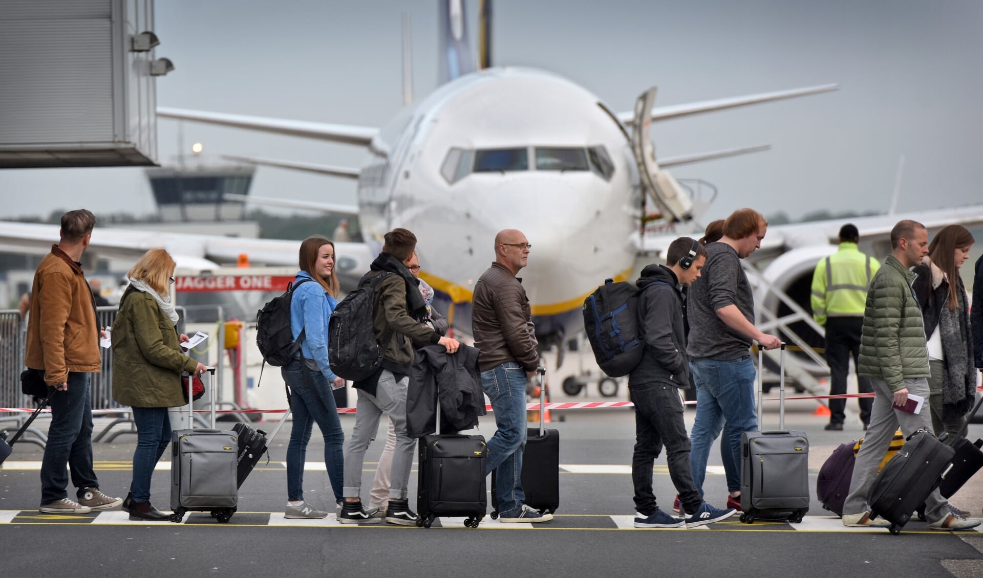Airport Weeze verwacht komend zomerseizoen geen lange wachttijden.