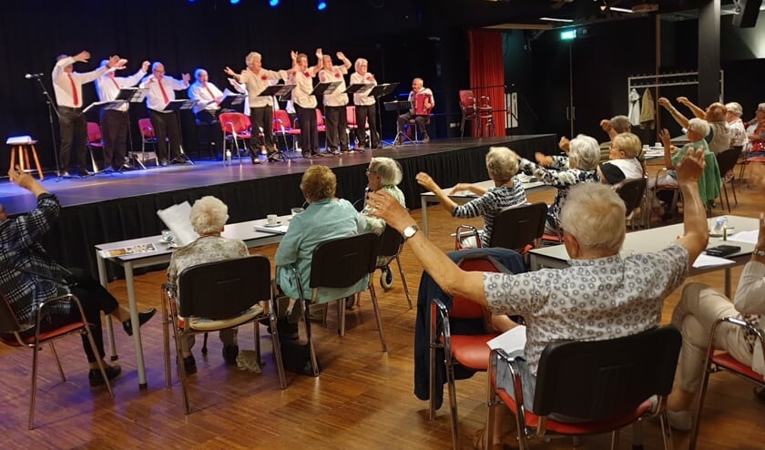 Meezingconcert in de Berchplaets. (Foto: Harold Mazen)