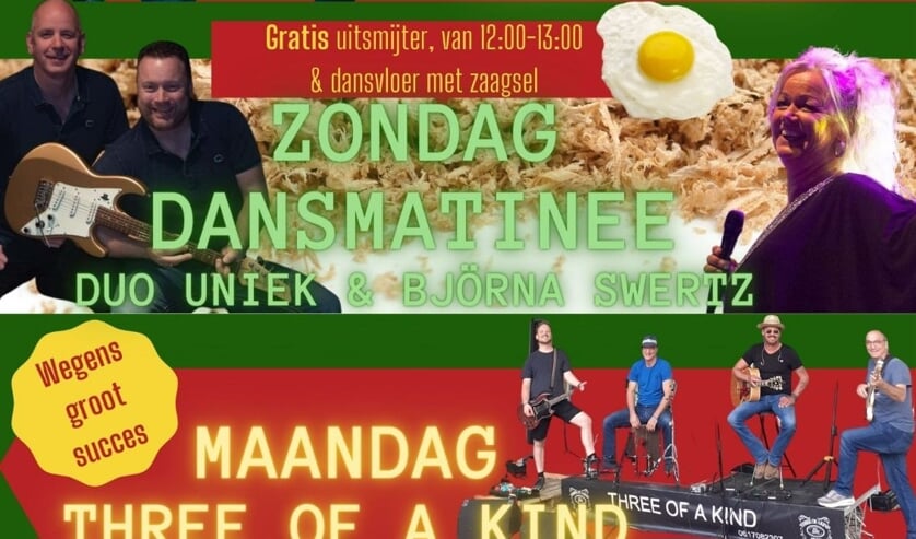 Kom ook naar het dansmatinee bij Café ''t Centrum!