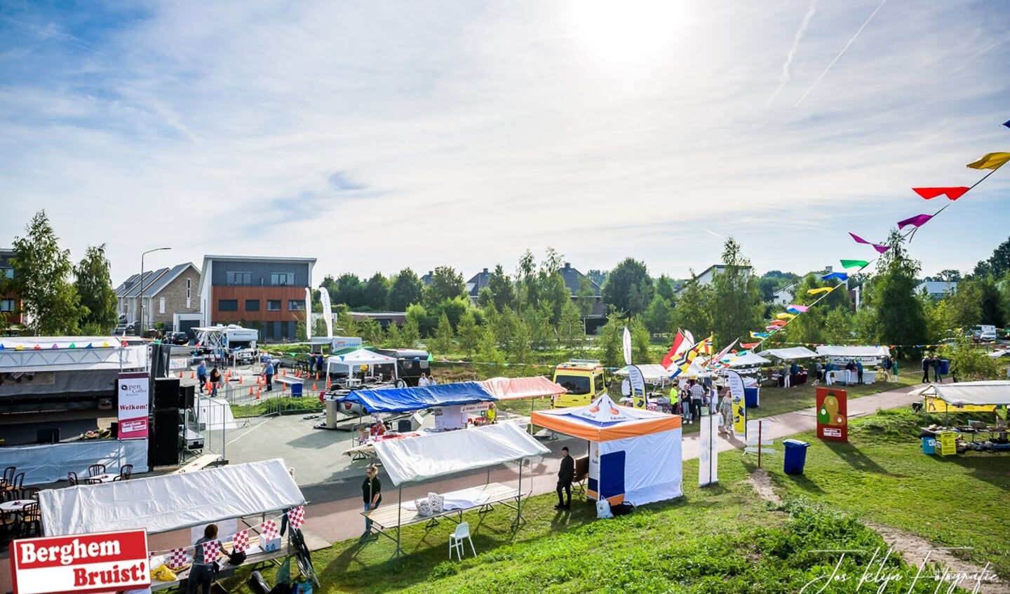 Ruim 50 verenigingen en ondernemers doen dit jaar mee met Berghem Bruist. (Foto: Jos Klijn)