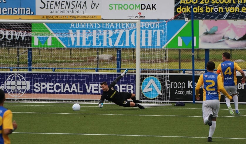 ADO'20 was een maatje te groot voor Blauw Geel'38.
