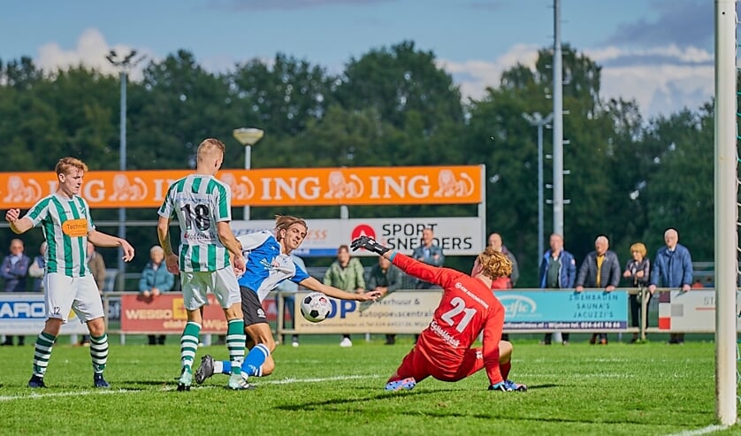 HVCH verloor de topper bij AWC in Wijchen met 1-0.