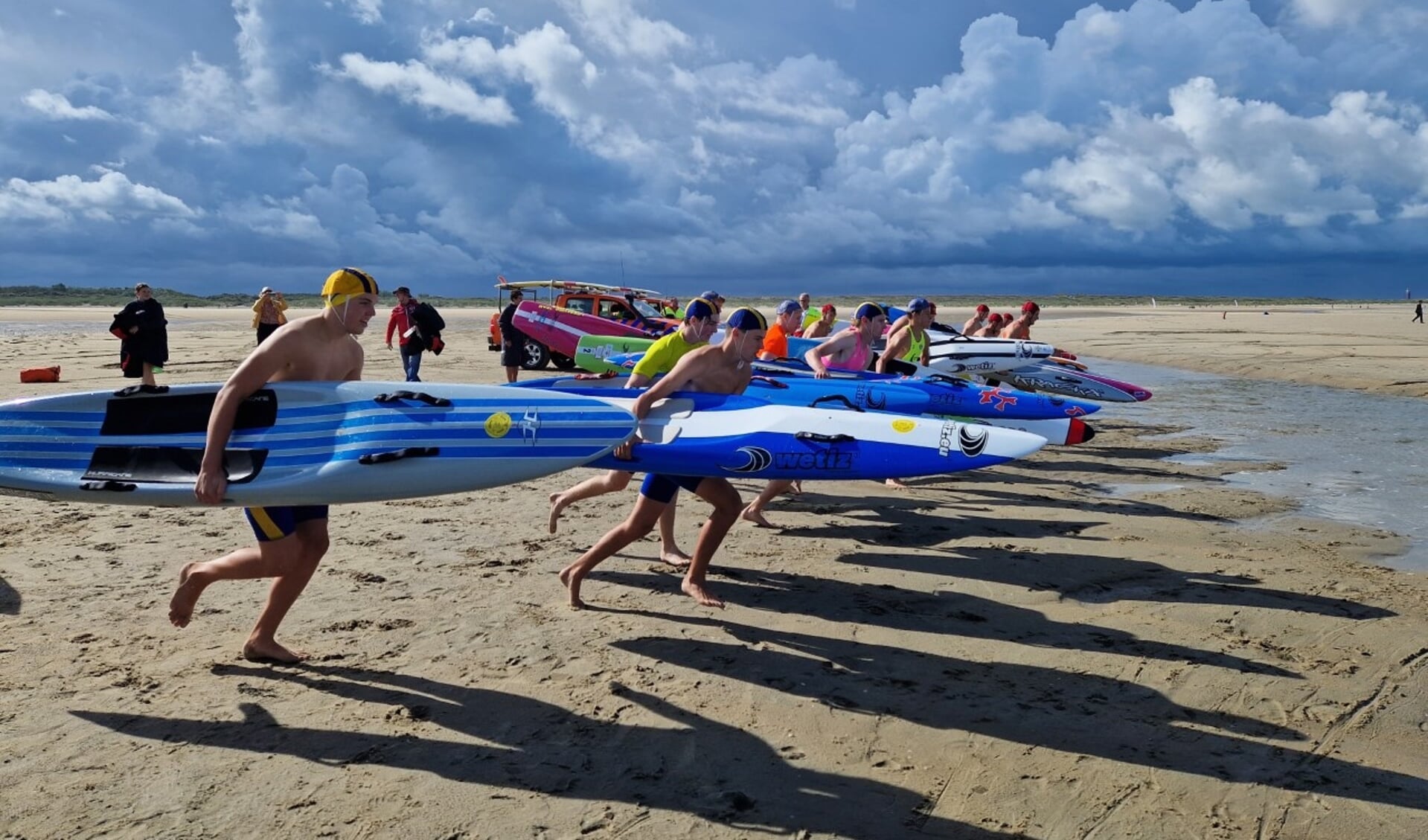 Het afgelopen weekend vond op de stranden van Ouddorp het NK Ocean voor BAM-sporters plaats. 
