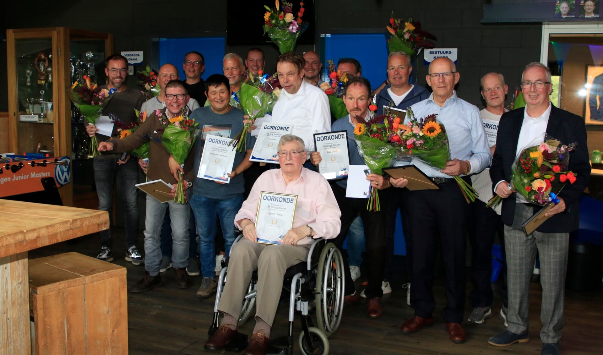 Olympia'18 zette meerdere jubilarissen in het zonnetje.