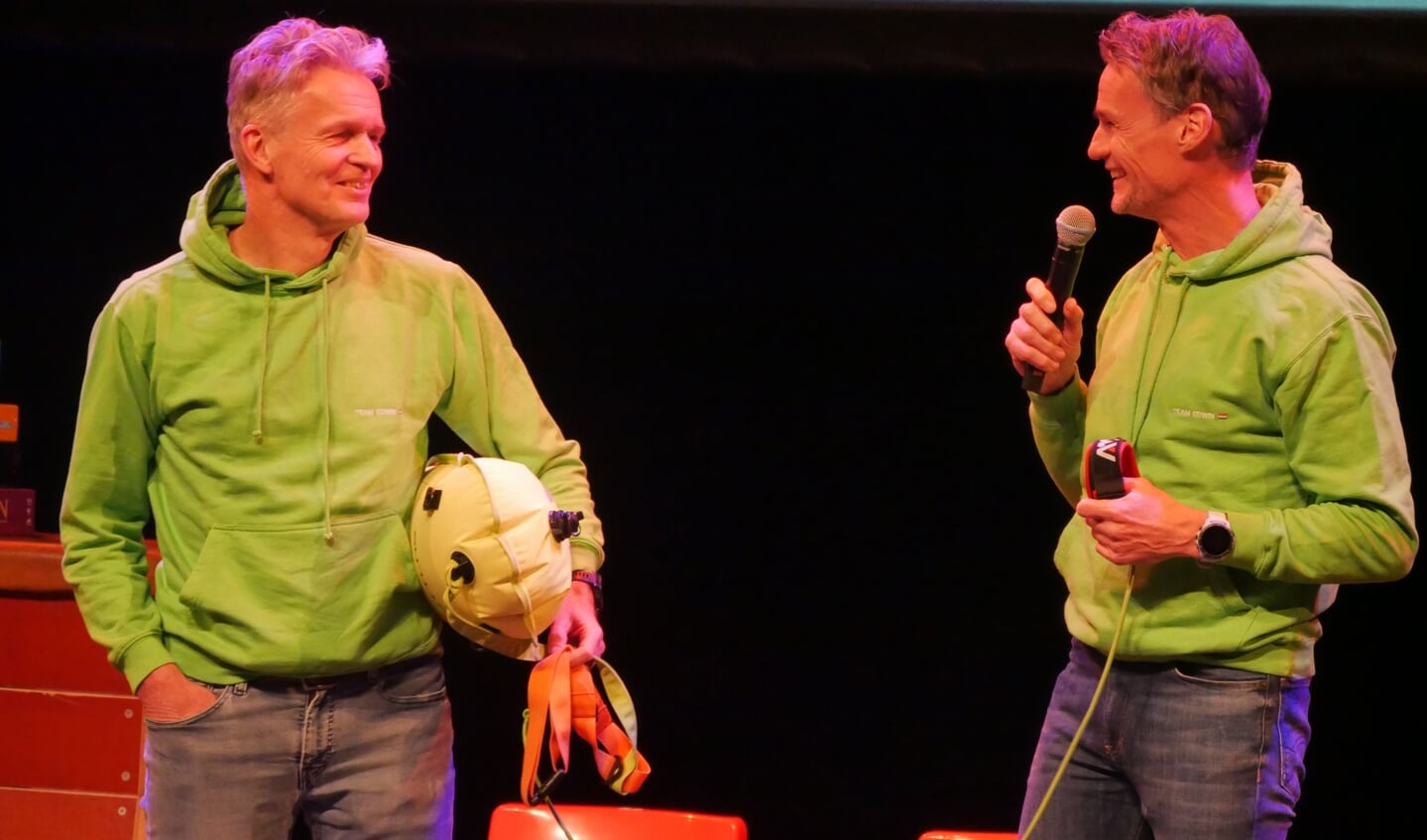 Jeroen Ulijn en Edwin van Geenen.  (Foto: Leon Voskamp)