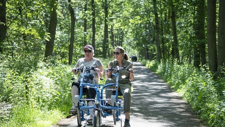 Samen fietsen en genieten dankzij Fietsmaatjes Den Bosch.
