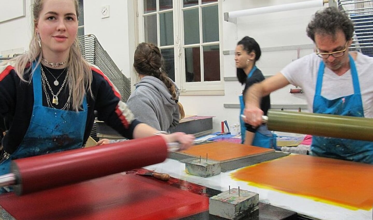 Leer denken door te doen in het Grafisch Atelier Den Bosch.