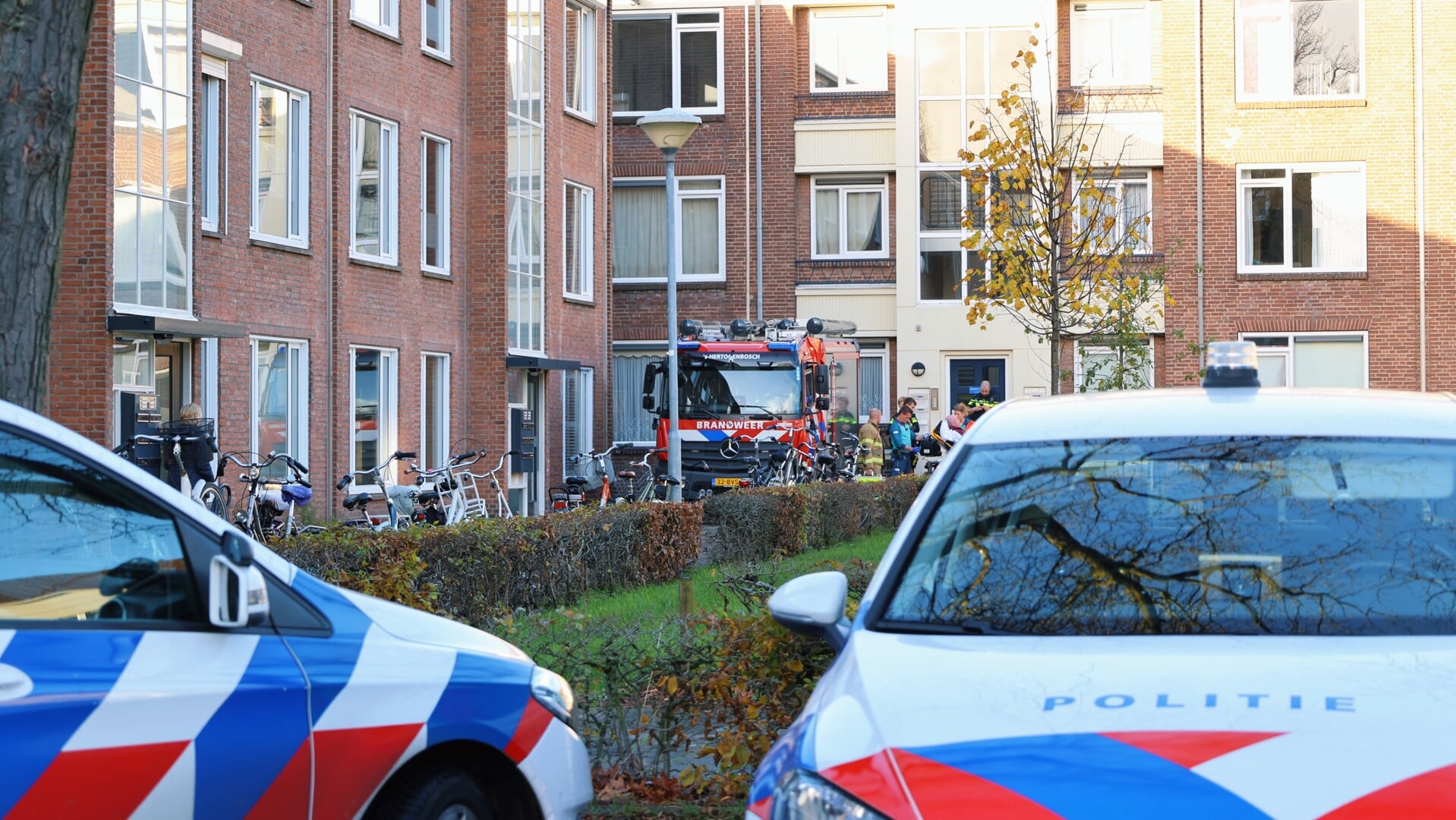 Incident in een woning in de Hadewychstraat in Den Bosch.