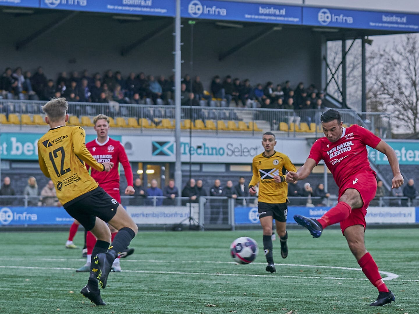 HVCH liep tegen een nederlaag aan bij Unitas'30.