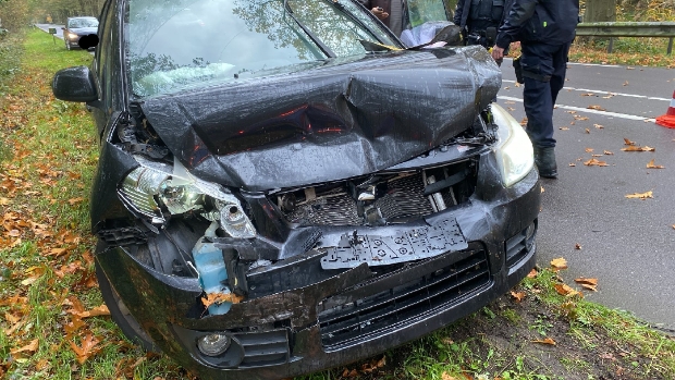 Vijf auto's betrokken bij twee ongelukken op de N279