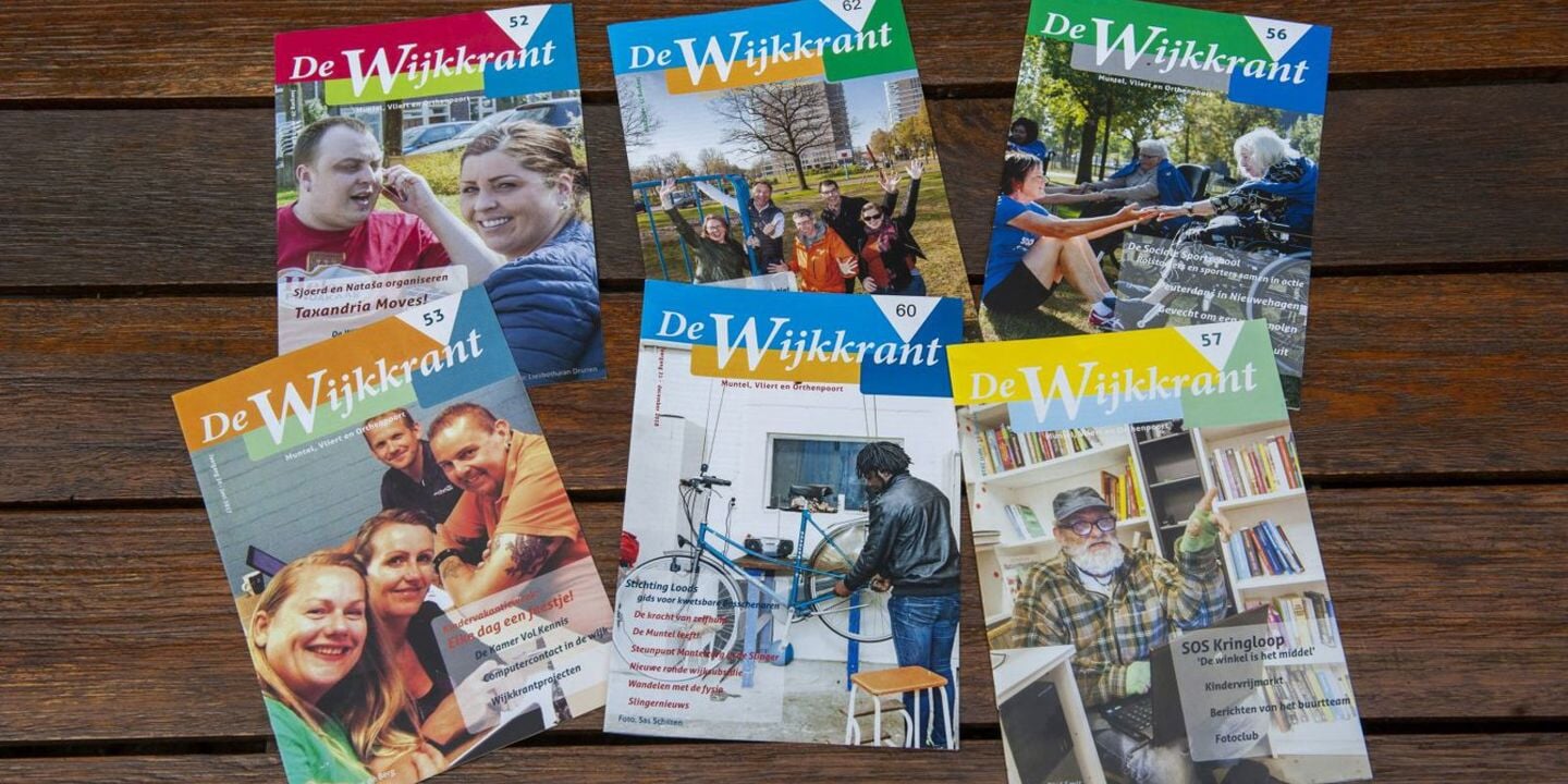 Stichting Wijkkrant Muntel, Vliert & Orthenpoort; samenleven begint in de wijk! 