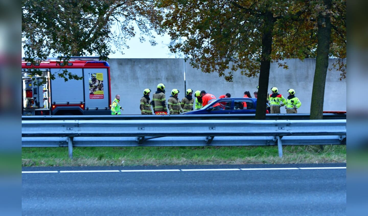 Op de A59 bij Nuland heeft zondagmiddag een verkeersongeval plaatsgevonden.