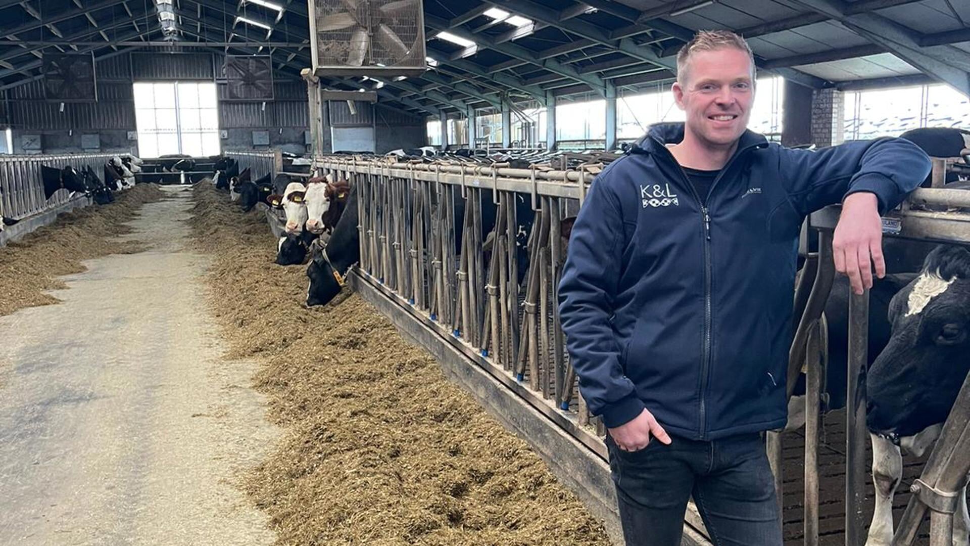Harm van Kessel melkveehouder in Mill, lid ZLTO Land van Cuijk