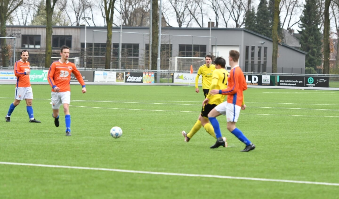 DAW Schaijk won nipt van Boekel Sport met 3-2. 
