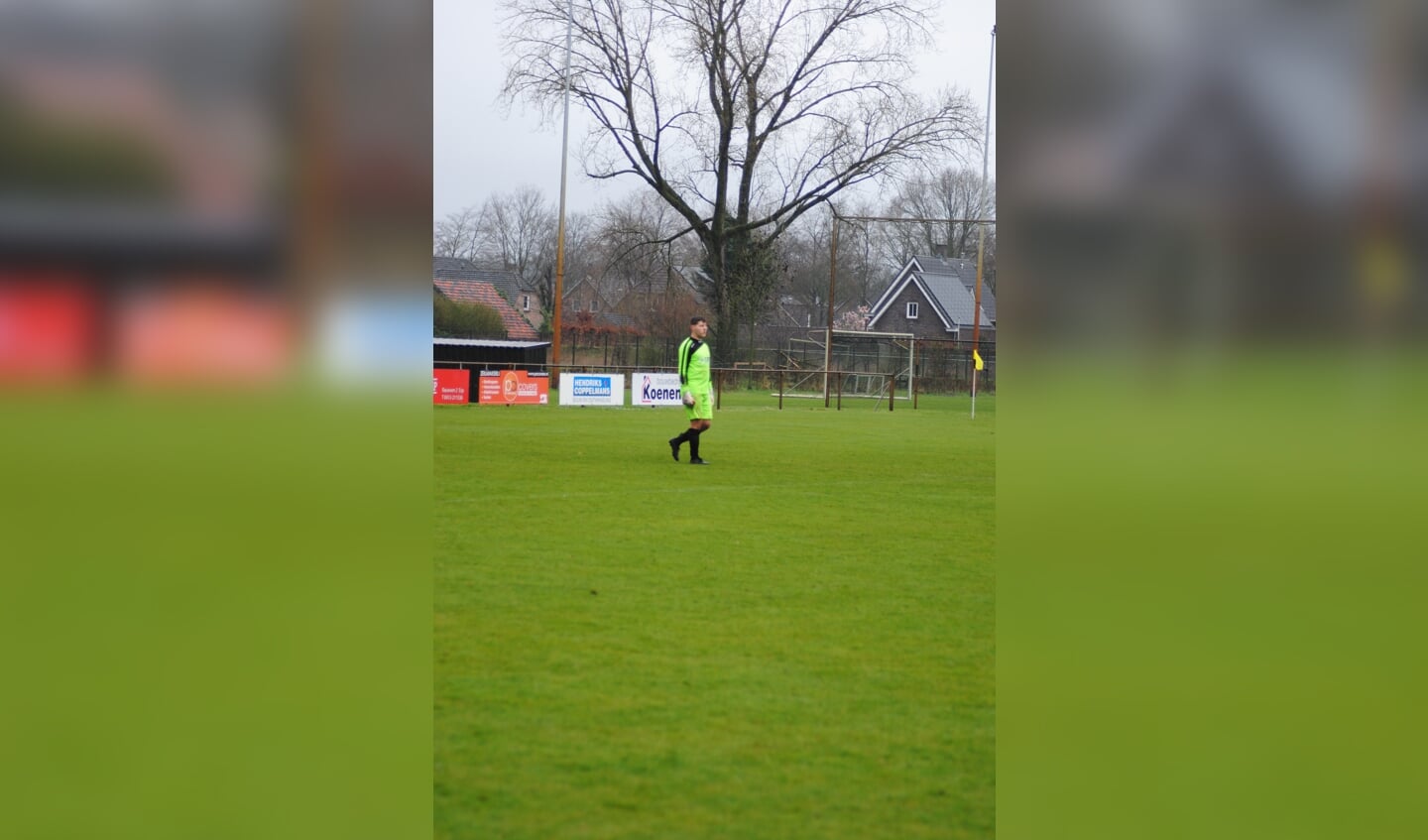 Keeper Mitch Meulensteen hield de nul