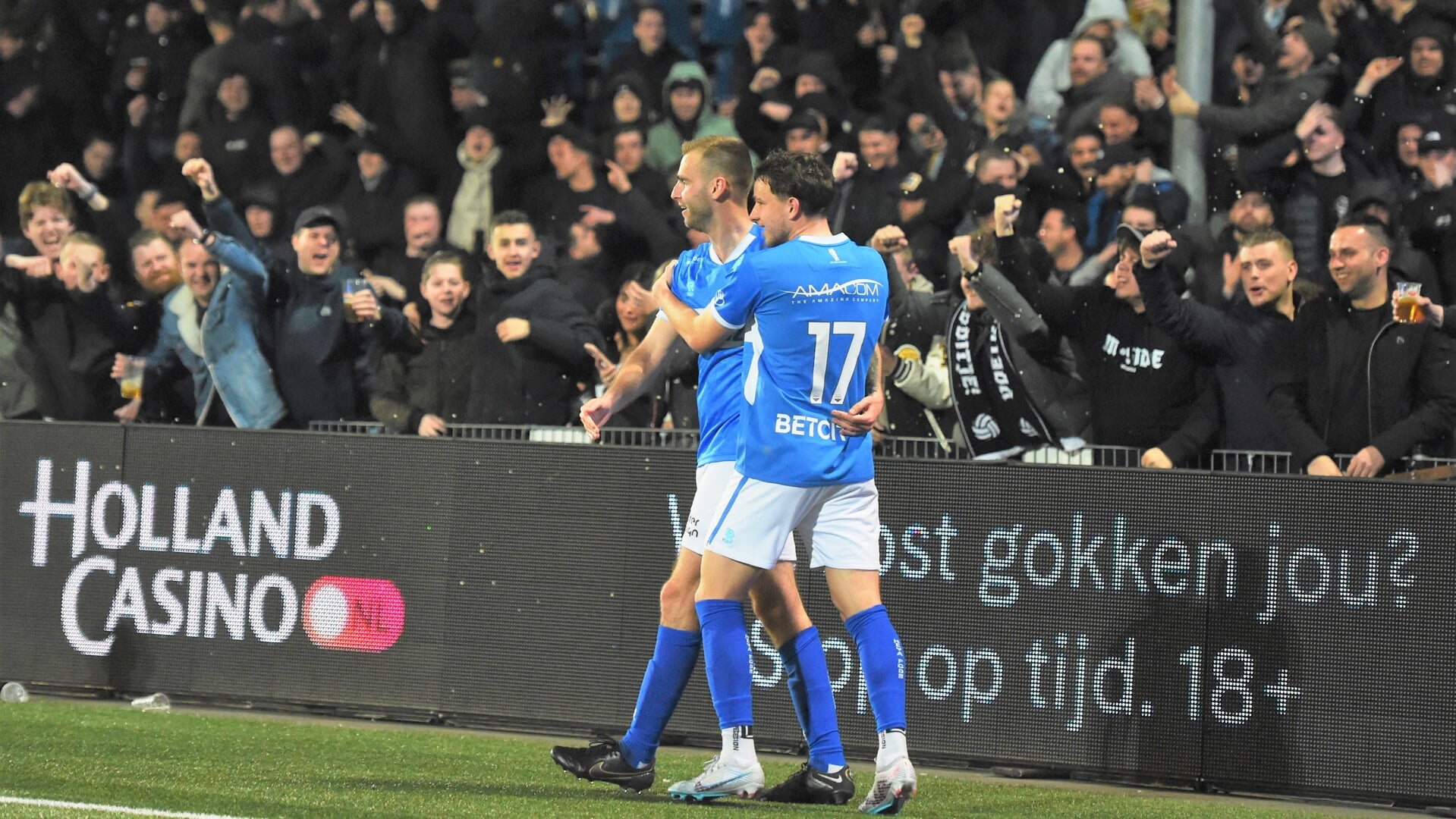 Er viel vrijdagavond eindelijk weer eens wat te vieren voor FC Den Bosch.
