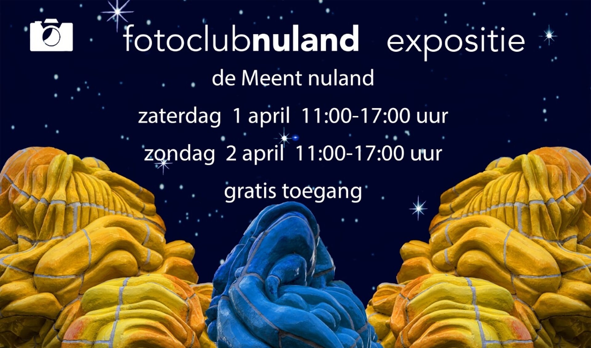 Fotoclub Nuland presenteert komend weekend de jaarlijkse expositie in gemeenschapshuis De Meent.