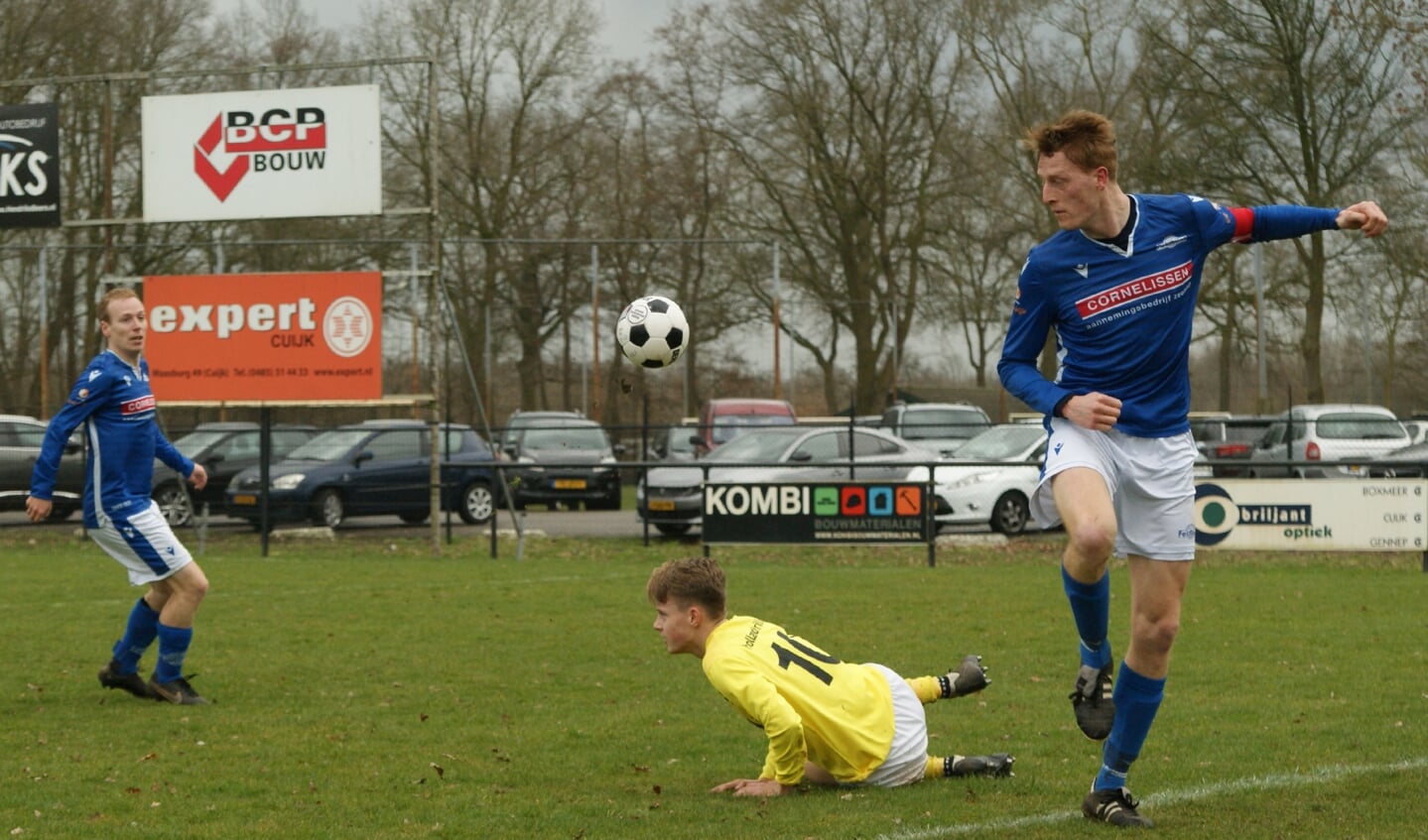 HBV en Festilent lieten elkaar voetballen en maakten er een spannende wedstrijd van.