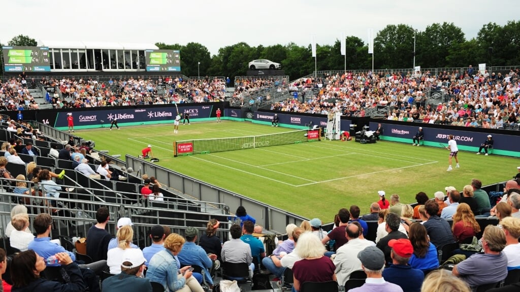 Veel Nederlanders komen op eerste dag Libéma Open in actie Adverteren