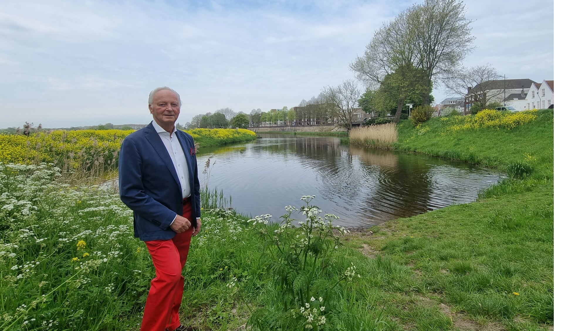 Raadslid Paul van der Krabben van Bosch Belang: "In het Bossche Broek zie je eigenlijk het beste van twee werelden". 